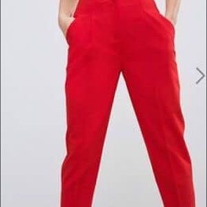 ASOS Highwaist Cigarette Pants - Petite